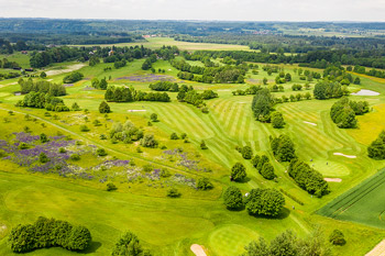 Luftaufnahme Golfplatz Memmingen