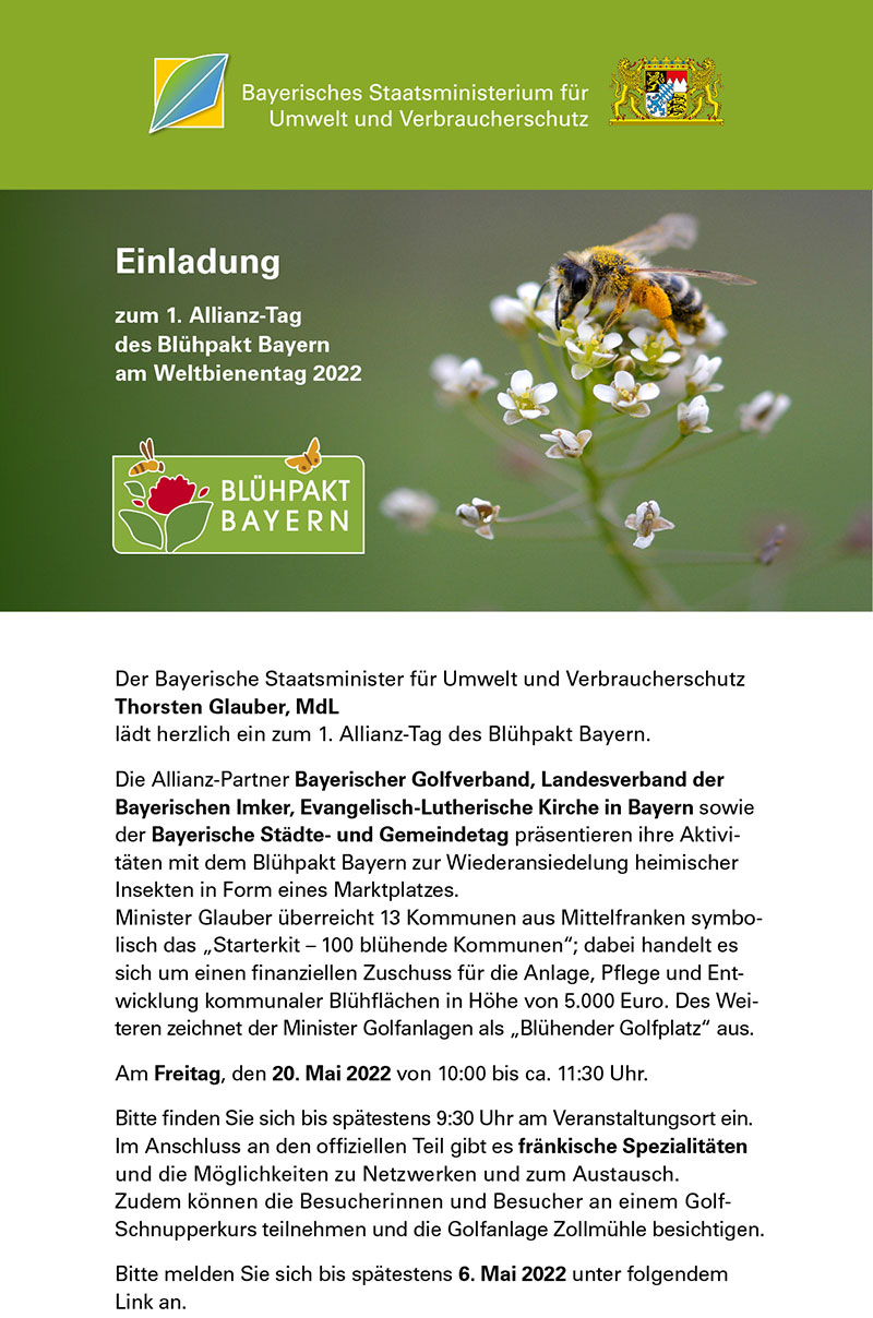 Expertengespräch auf den naturnahen Flächen eines Golfplatzes