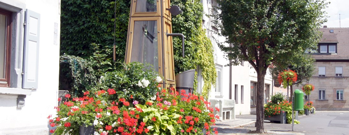 Stadtansicht der Stadt Baiersdorf in Mittelfranken