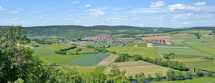 Markt Elfershausen in Unterfranken