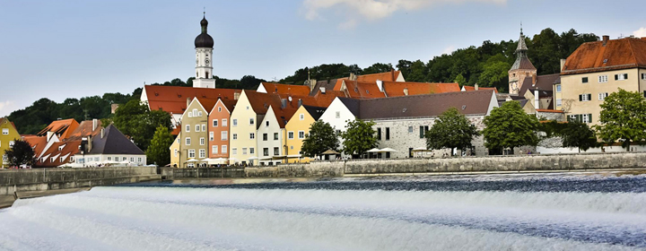 Stadt Landsberg am Lech in Oberbayern