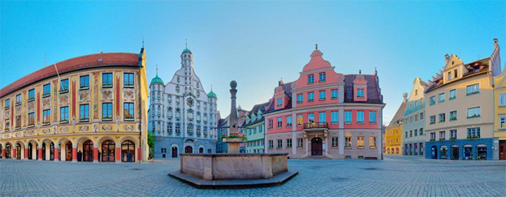 Stadtansicht Memmingen in Schwaben Stadtansicht Memmingen in Schwaben