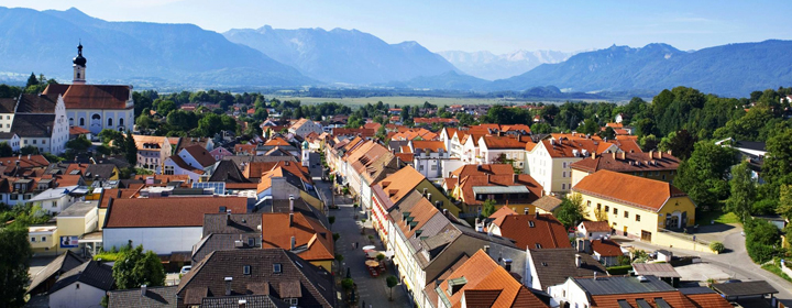 Markt Murnau a. Staffelsee in Oberbayern