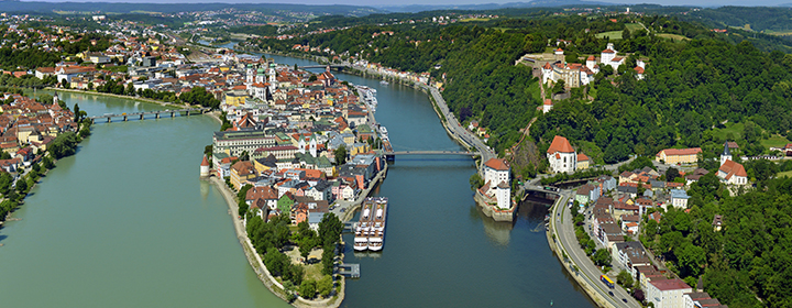 Stadt Passau in Niederbayern (© Hajo Dietz)
