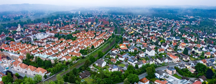 Stadtansicht Röthenbach an der Pegnitz in Mittelfranken