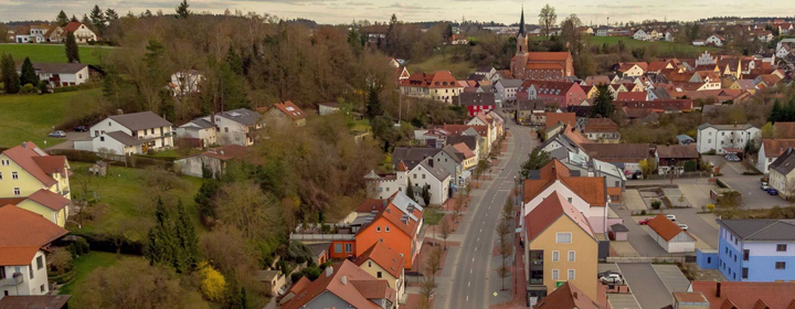 Stadt Rottenburg an der Laaber in Niederbayern