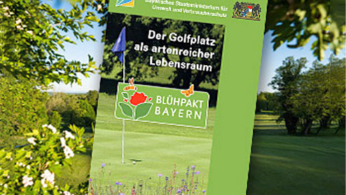 Flyer: Der Golfplatz als artenreicher Lebensraum